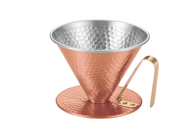 銅のコーヒードリッパー