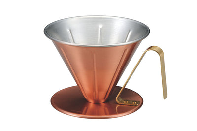 銅のコーヒードリッパー